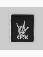 Термоаппликация Rock, 7.8×8.8 см, фасовка 10 шт., чёрная 7291884 - фото 319816797