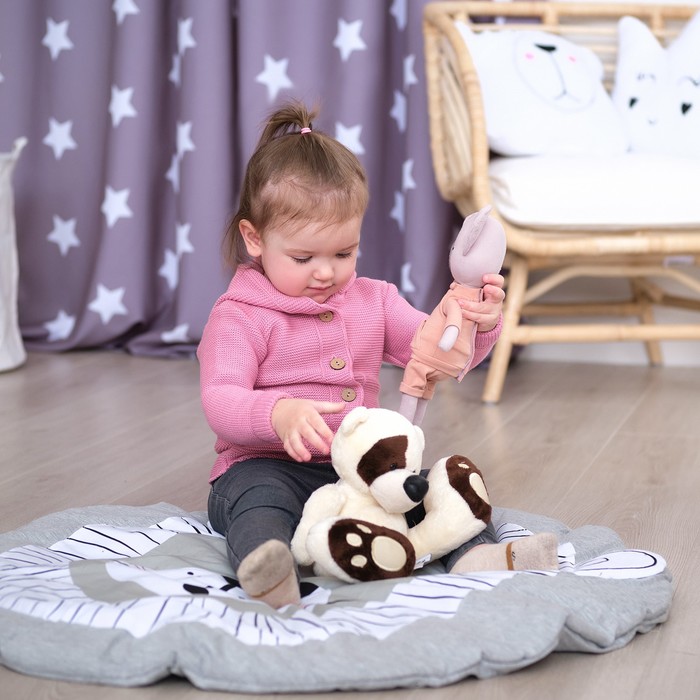 Джемпер вязаный Крошка Я Trendy, рост 68-74 см, розовый - Фото 1