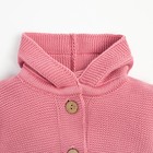 Джемпер вязаный Крошка Я "Trendy" рост 74-80 см, цвет розовый - Фото 5