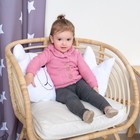Джемпер вязаный Крошка Я Trendy, рост 80-86 см, розовый - Фото 4