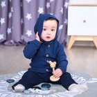 Джемпер вязаный Крошка Я Trendy, рост 68-74 см, синий - Фото 9