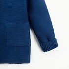 Джемпер вязаный Крошка Я Trendy, рост 98-104 см, синий - Фото 3