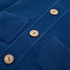 Джемпер вязаный Крошка Я Trendy, рост 98-104 см, синий - Фото 4