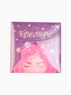 Набор подарочный KAFTAN «Космос», маска для сна, носки 3 пары, открытки 2 шт.  (артикул 7696216)  большой выбор товаров оптом и в розницу по низким ценам с доставкой