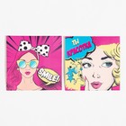 Подарочный набор WoW, маска для сна, носки 3 пары - фото 21527476