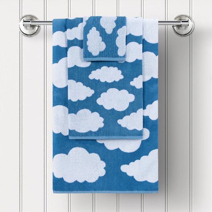 

Полотенце махровое Guten Morgen Cotton Cloud, 650 гр, размер 50х90 см, цвет белый