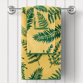 

Полотенце махровое Ferns, размер 70х130 см