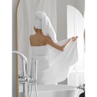 Полотенце махровое White, размер 30х50 см - фото 301441886