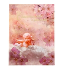 Свидетельство о рождении "Ангел" ламинированное, ангел, розовый - Фото 1