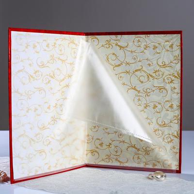 Свидетельство о рождении «Орел красный», ламинированное