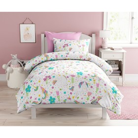 

КПБ Unicorn 1,5 сп, размер 150х214 см, 143х215 см, 70х70 см