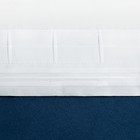 Штора портьерная Этель 250*265 см, цв.темно-синий, пл. 240 г/м2, 100 п/э - фото 6218206