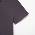 Комплект для мальчика (рубашка, шорты) MINAKU: Cotton Collection, серый, рост 146 см - Фото 10