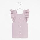 Платье для девочки MINAKU: Cotton Collection, розовое, рост 98 см - Фото 13
