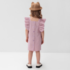 Платье для девочки MINAKU: Cotton Collection цвет розовый, рост 98 - Фото 4