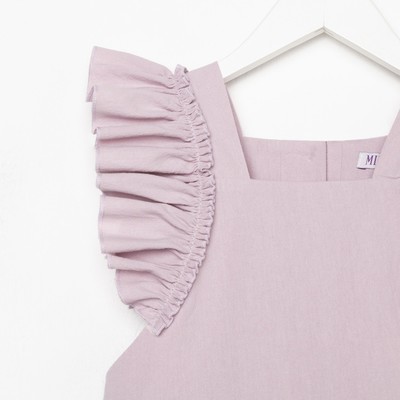 Платье для девочки MINAKU: Cotton Collection, розовое, рост 98 см