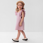 Платье для девочки MINAKU: Cotton Collection цвет розовый, рост 104 - Фото 3