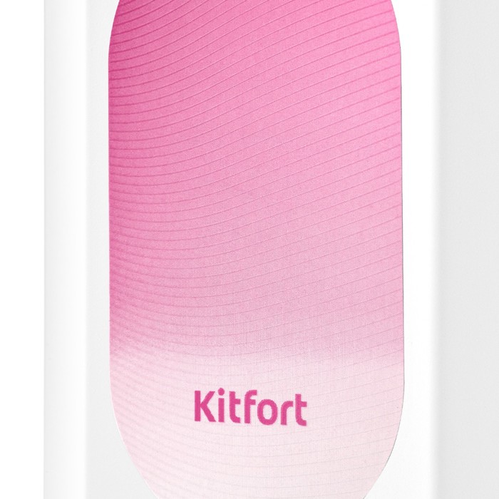 Вентилятор Kitfort КТ-406-1, настольный, 2.1 Вт, 1 режим, бело-розовый