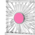Вентилятор Kitfort КТ-406-1, настольный, 2.1 Вт, 1 режим, бело-розовый - фото 6565800