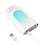 Вентилятор Kitfort КТ-406-2, настольный, 2.1 Вт, 1 режим, бело-бирюзовый - фото 51444805