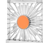 Вентилятор Kitfort КТ-406-3, настольный, 2.1 Вт, 1 режим, бело-оранжевый - фото 51538871