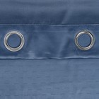 Штора портьерная на люверсах «Этель. Штрихи», синяя, 250×265 см - Фото 4