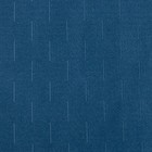 Штора портьерная Этель "Штрихи" цвет синий, на люверсах 270х300 см, 100% п/э - фото 3753350