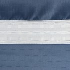 Штора портьерная Этель "Штрихи"цв.синий,на шторн.ленте 250*265 см,100% п/э - Фото 3
