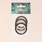 Ленты клеевые для декора «BE UNUQUE», с блёстками, 3 шт, 1/2/3 мм, 18 м, цвет бронзовый - Фото 3