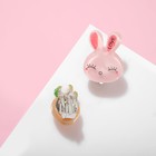 Клипсы детские «Выбражулька» зайчик с морковкой, цветные - фото 7131672