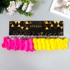 Брелок резина антистресс (бесконечная пупырка) "Бабочка" МИКС 5х5,2х1,3 см (комплект 12 шт) - фото 21527849