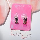 Клипсы детские «Выбражулька» сказка, единорог в шарфике, цветные - фото 24286597