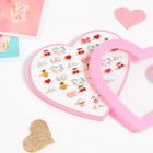 Кольцо детское «Ассорти» тренды, форма МИКС, цветное в золоте, безразмерное - фото 22576584