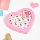 Кольцо детское «Ассорти» тренды, форма МИКС, цветное в золоте, безразмерное - фото 22576585