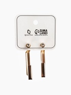 Серьги металл «Геометрия» обливион, крупные, цвет золото 7098601