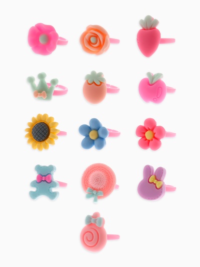 Кольцо «Выбражулька. Лето», форма МИКС, цвет МИКС, безразмерное