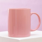 Кружка керамическая «Золотая бабушка», 300 мл, цвет розовый - Фото 3