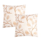 Комплект наволочек «Этель» Organic herb, 70×70 см, 2 шт., перкаль, хлопок 100% - фото 53930586