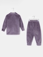 Костюм детский KAFTAN Velvet, размер 34 (122-128 см), фиолетовый - Фото 8