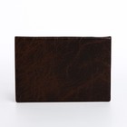 Обложка для паспорта, цвет коричневый - Фото 3