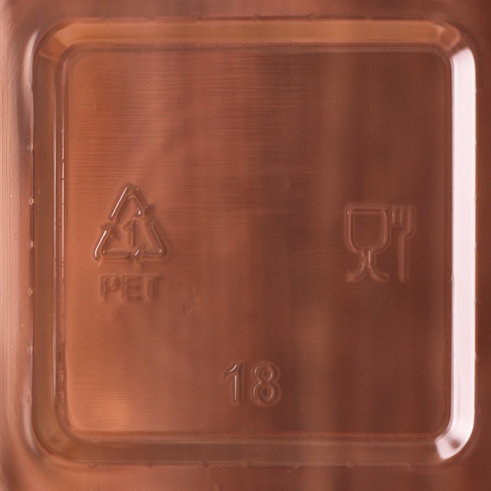 Стакан - креманка под запайку «Фреш», 8×8×7,5 см, 270 мл, цвет прозрачный - фото 1911699703