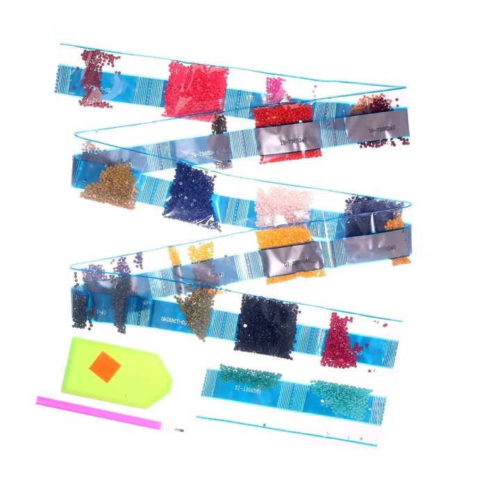 Алмазная мозаика с полным заполнением на подрамнике «Вечеринка», 20 × 30 см - фото 1926375712