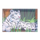 Алмазная мозаика на подрамнике с полным заполнением «Снежный барс», 20 × 30 см - фото 24507956