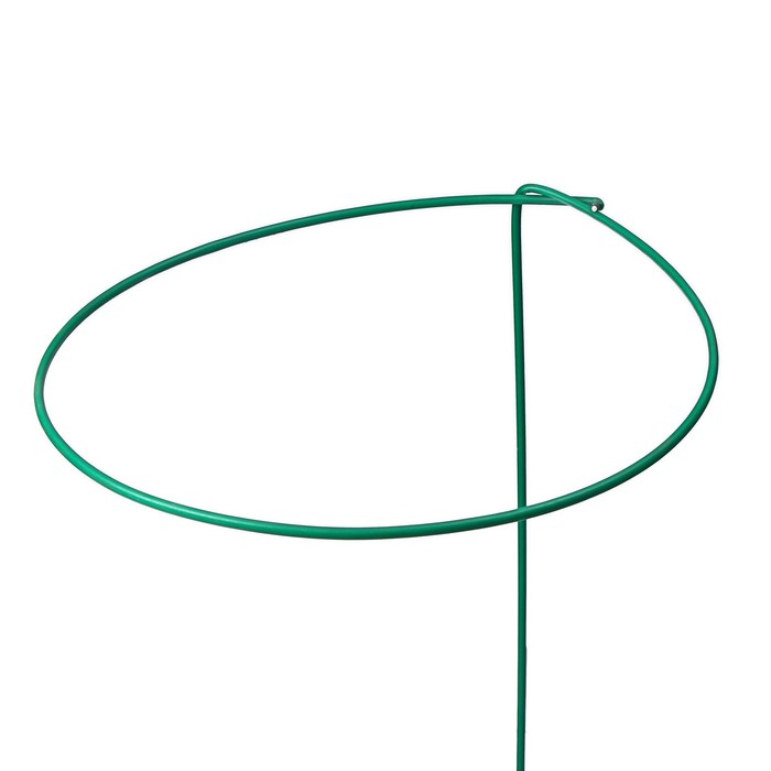 Кустодержатель для цветов, d = 30 см, h = 70 см, ножка d = 0.3 см, металл, зелёный, Greengo - фото 1882370404