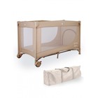 Манеж детский MowBaby play, бежевый - Фото 6