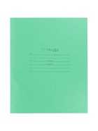 Набор тетрадей «Зелёная обложка» 10 штук, 18 листов в линейку, плотность обложки 60 г/м² - Фото 3