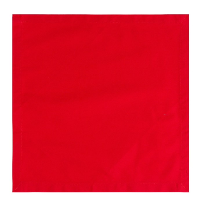 Набор салфеток с декорат. кольцами "Red pleasure" 40х40 см - 2 шт, 100% хл, саржа 190гр/м2 - фото 1898608656