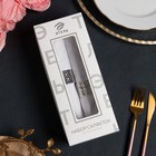 Набор салфеток с декоративными кольцами «Этель» White pleasure, 40×40 см - 2 шт., 100% хлопок, саржа 190 г/м² - Фото 2