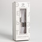 Набор салфеток с декоративными кольцами White pleasure, 40×40 см - 2 шт., 100% хлопок, саржа 190 г/м² - Фото 8