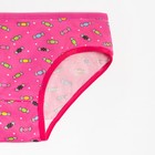 Трусы для девочки цвет МИКС, рост 122 см - фото 35244583